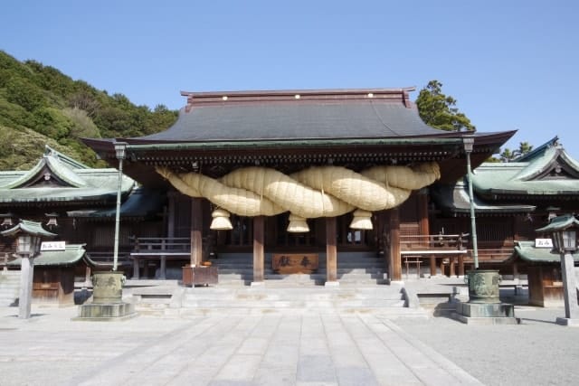 đền miyajidake ở fukuoka
