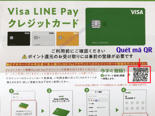 đăng ký thẻ VISA ở Nhật