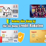 cách đăng ký thẻ tín dụng rakuten